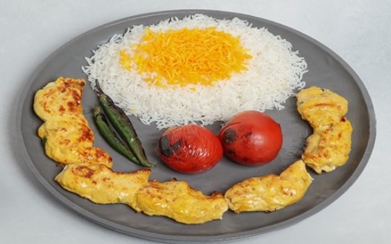 چلو جوجه کباب فیله